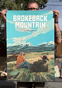 Image 1 of Brokeback Mountain Hand Embellished Artist Proofs