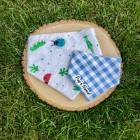 Image 1 of Love Bug Reversible and Customizable Bandana