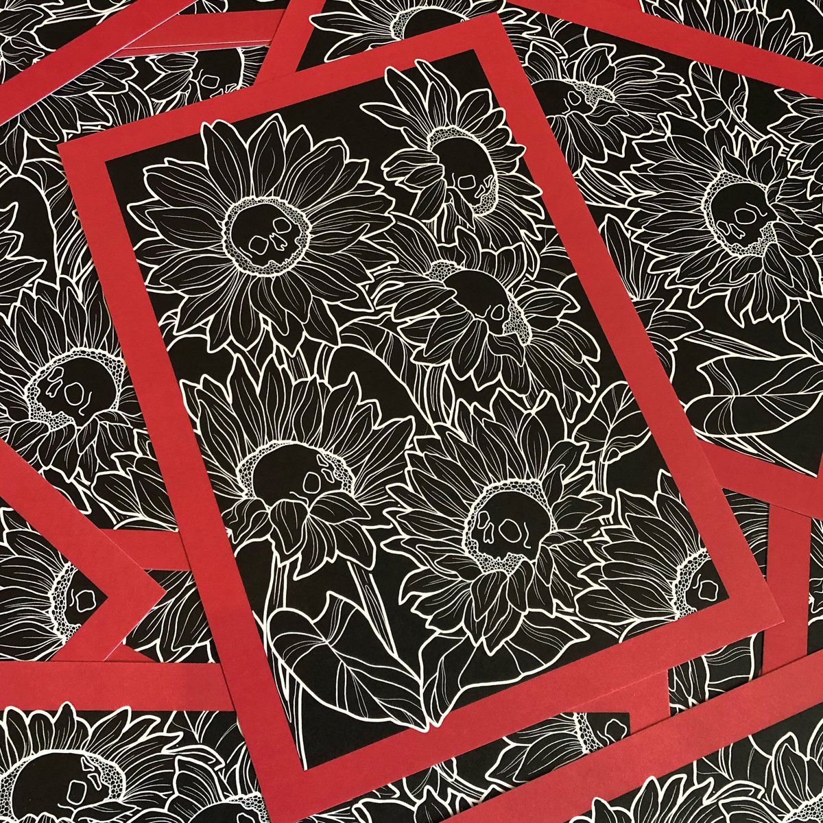 Image of Skull Flowers