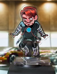 Image 2 of LIGHTS UP Test Flight Tony Standee