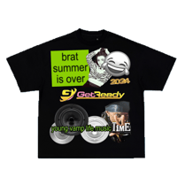 BRAT IS OVER Tee
