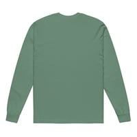Image 7 of Men HEALING PROCESS Garment-dyed heavyweight long-sleeve shirt