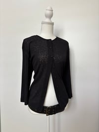 Image 1 of 00s Black cardigan // M