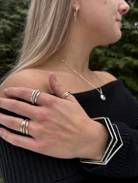 Image 3 of Hexagon Bangle