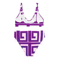 Image 2 of PURPLE HAYZE GEO BIKINI 
