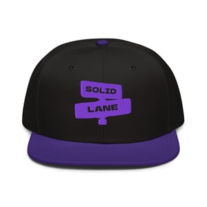 Image of Purple Logo 2-Tone Snapback