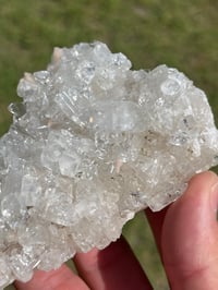 Image 5 of Glass Apophyllite, Stilbite & Chalcedony Specimen | India #3042