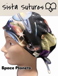 Image 8 of Space Theme Scrub Hats