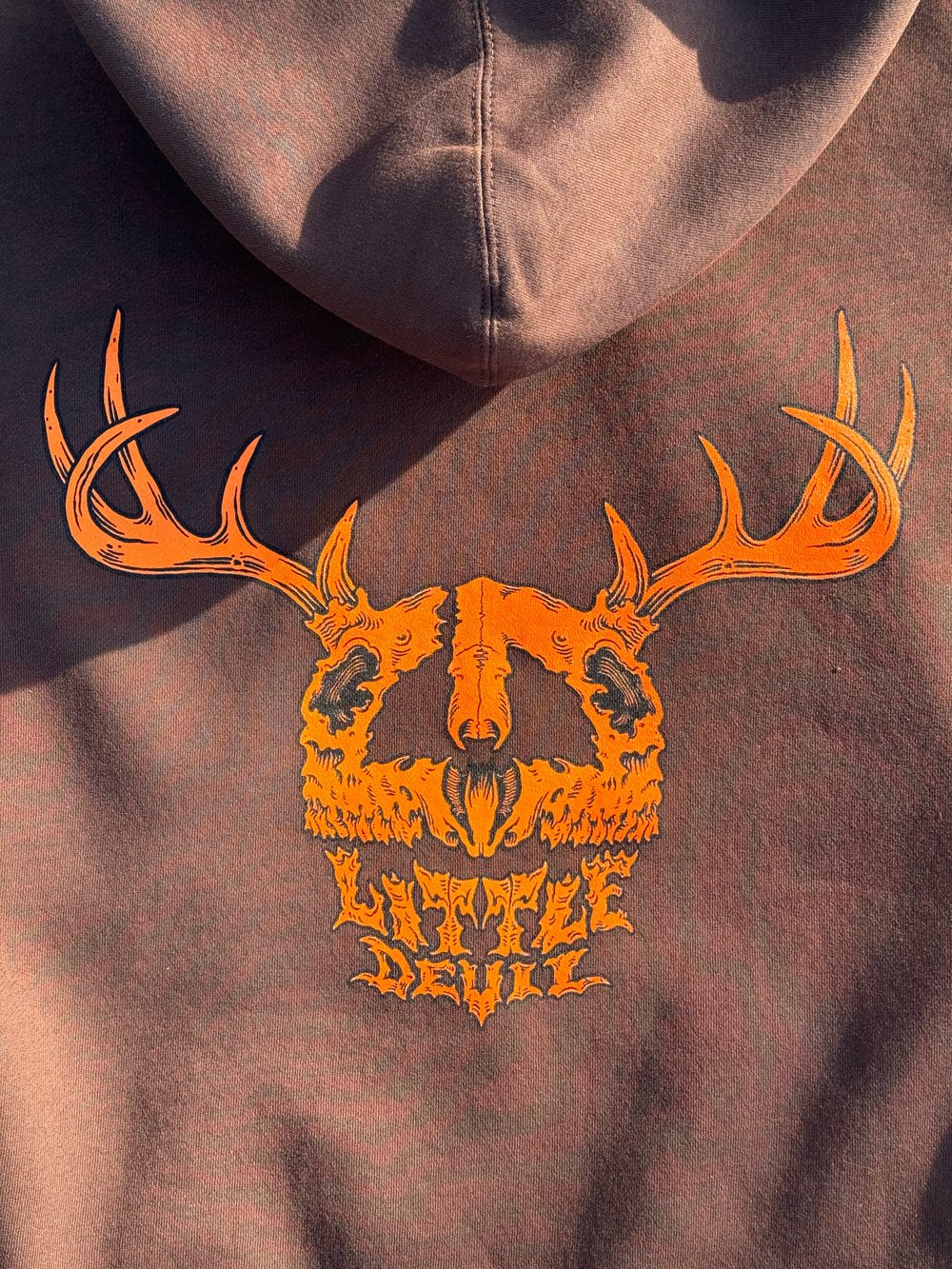 Deer Antlers Heavy Hoodie