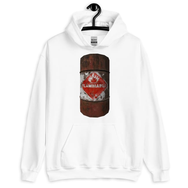 Flammable Barrel Hoodie
