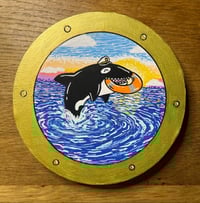 Comrade Orca Painting