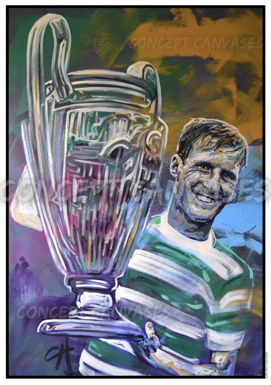 Image of Billy McNeill ‘Unsurpassed’ A3 Print 