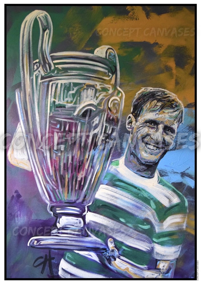 Image of Billy McNeill ‘Unsurpassed’ A3 Print