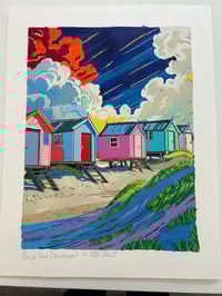 Image 1 of Beach Hut Cloudscape 1 