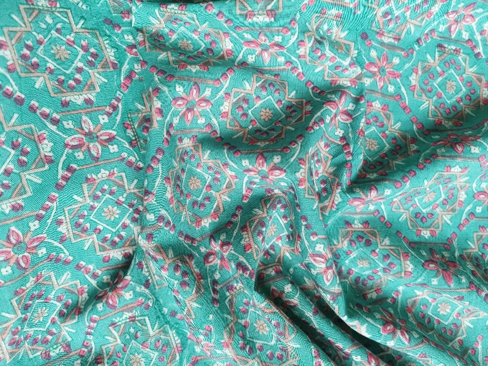 Image of Namasté fabric géométrie 