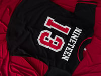 Image 3 of Black Baseball Jersey