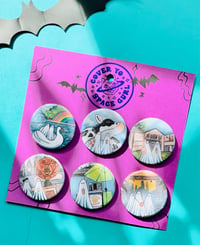 Image 1 of Boolando Ghost series Button Pack