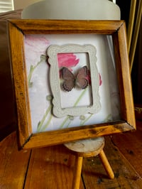 Image 1 of Dainty purple butterfly box 