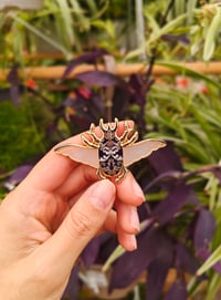 Image 1 of Ornamental beetle | Hard enamel pin