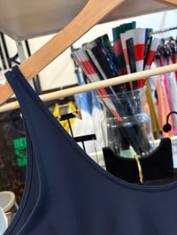 Image 2 of Navy blue on piece workout jumper 