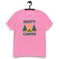 Image 11 of Unisex classic tee, Happy Camper T-Shirt | Camping Outdoor Adventure Graphic Tee