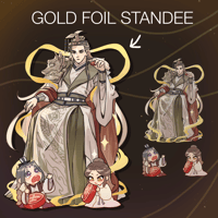 [September] Gold foil Junwu Standee