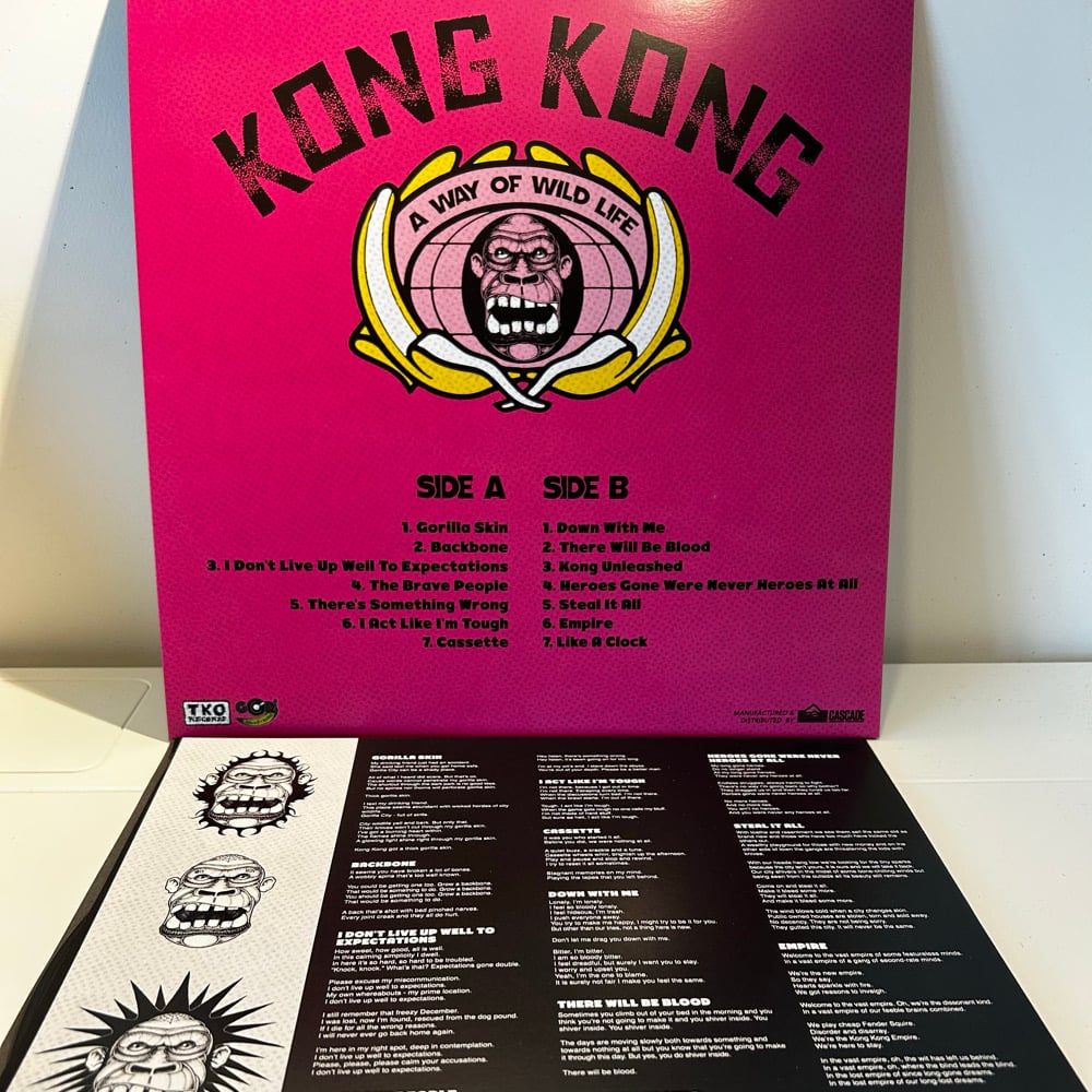 Kong Kong - Gorilla Anthems 12" (Second Press - North American Version)
