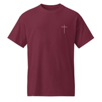 Image 1 of "Cross Over Heart" Tee | Gildan