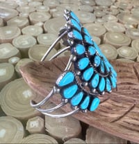 Image 4 of vintage cluster cuff unsigned native 