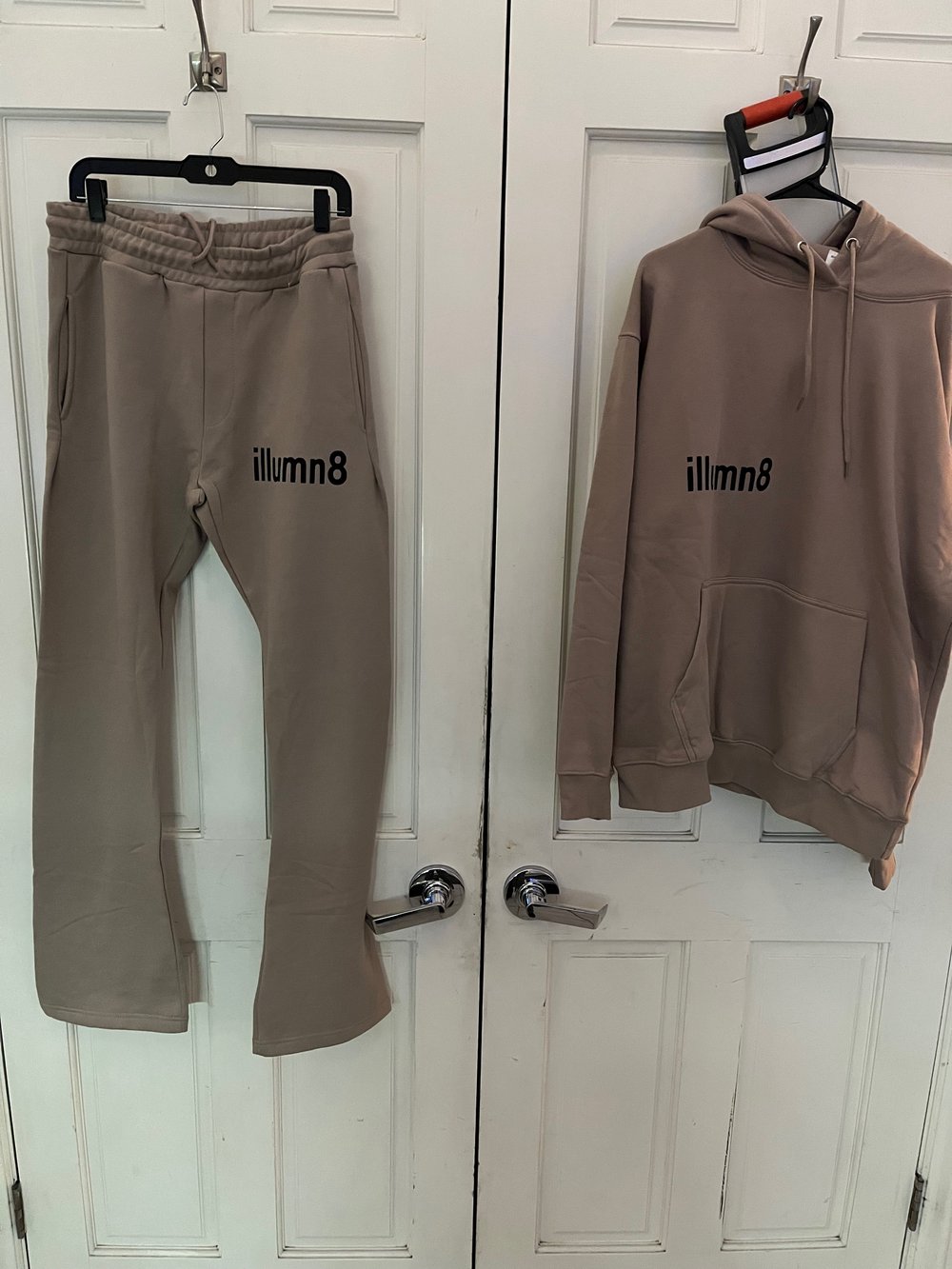 Image of Joggers set stacked pants 