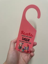 Image 3 of Santa Stop Here Hangers 