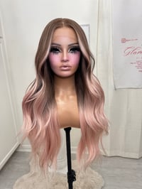 Image 2 of Balayage pink luxury free part (ready to ship) 