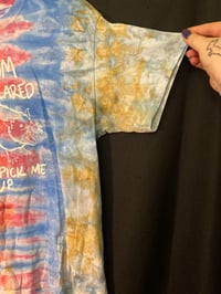 Image 3 of LARGE Mom I'm Scared Come Pick Me Up Tie Dye Shirt 2