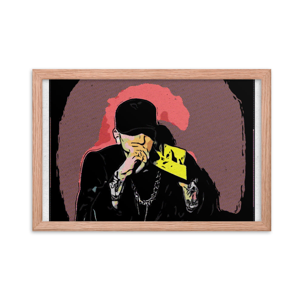 ZEN EXP - Eminem Framed photo paper poster