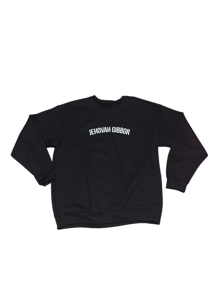 Image of Jehovah Gibbor crew neck(war ready)