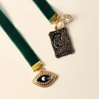 Image 2 of Watchful Eye Velvet Bookmark