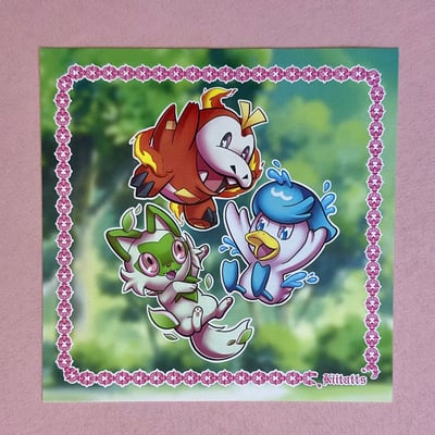 Image of Pokémon Paldea Starters