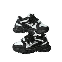 Image 1 of MENS BLACK/WHITE GHOST TRAINERS