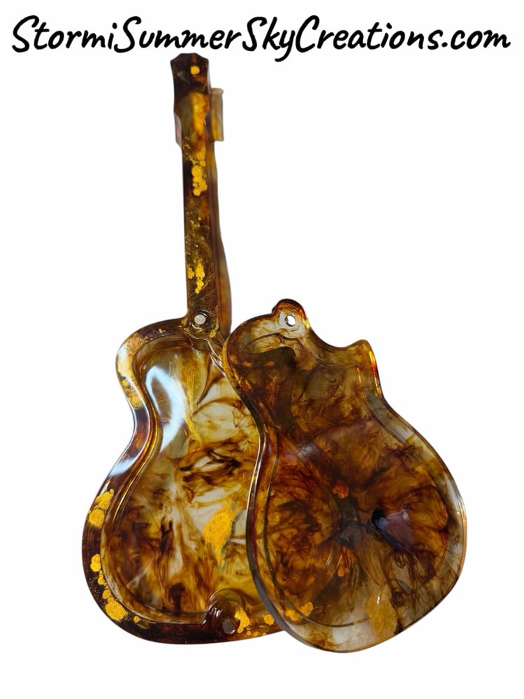 Image of Guitar Magnetic Trinket box