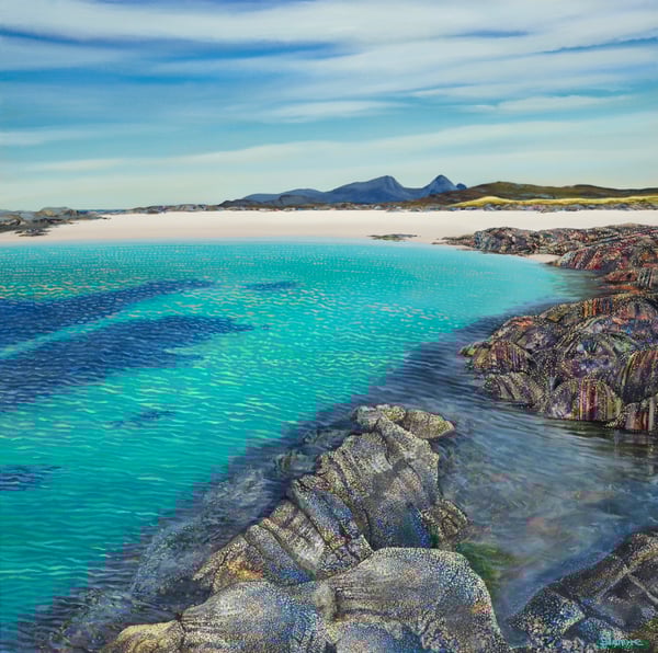 Image of Sanna bay Ardnamurchan giclee print
