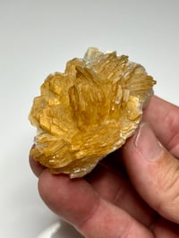 Image 8 of Golden Hunan Calcite UV Specimen | China #2997