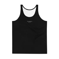 Image 2 of Athlete (White on Black) - Tank Top