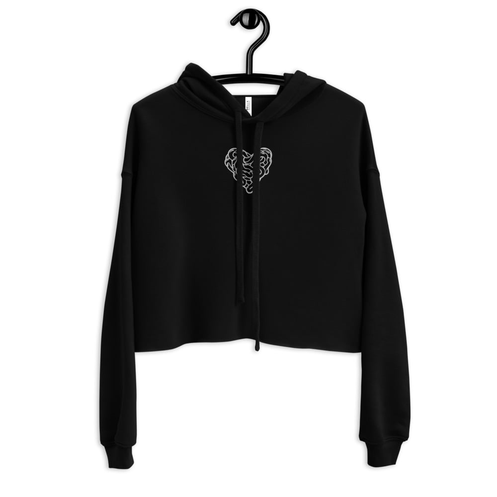 WOMENS CROP HOODIE