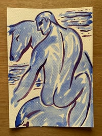 Image 1 of Watercolour ~ Blue Boys Series V