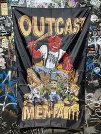 O/M Not Welcome flag