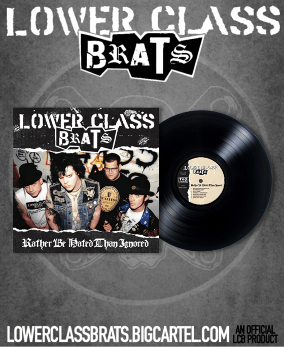 Image of RATHER BE HATED THAN IGNORED LP