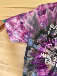 Image 2 of LARGE MILF Man I Love Frogs Tie Dye Shirt C8