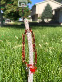 Image 2 of Butterfly Evil Eye Anklet 