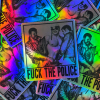 Image 3 of F*CK THE POLICE - Tom of Finland Sticker