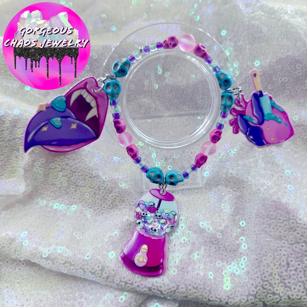 Image of Cotton Candy Daydream Charm Bracelet